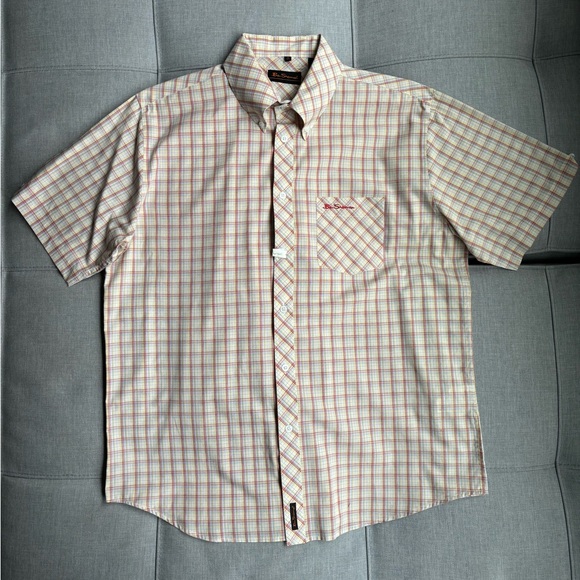Ben Sherman Button Doen Short Sleeve Shirt - Picture 1 of 6
